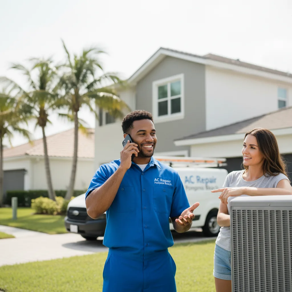 AC Repair Pompano Beach customer support in Huntingdon Valley